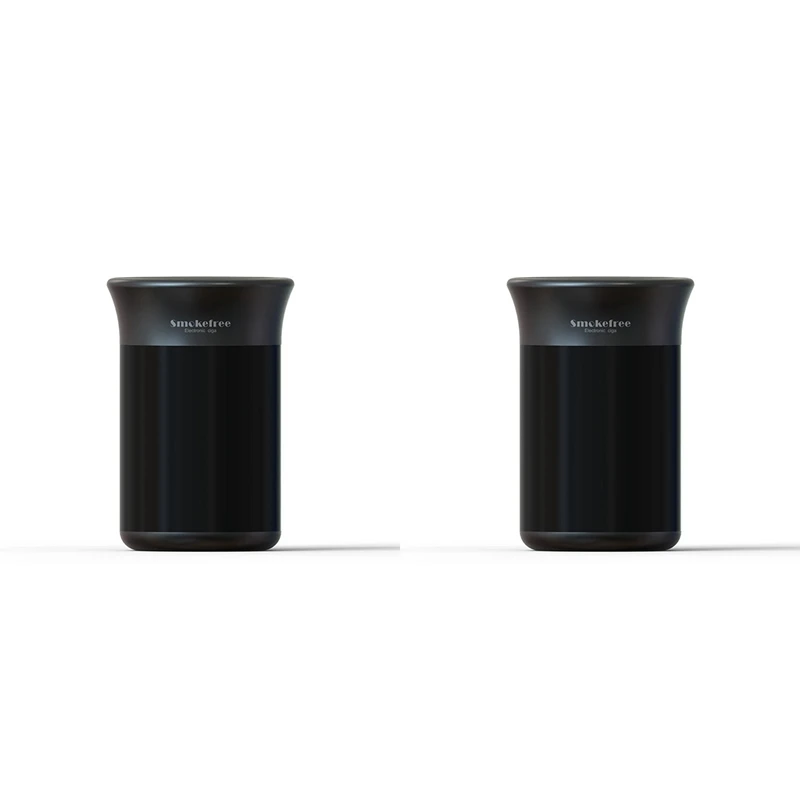 

2 шт., автомобильная пепельница без курительного нагрева, с вертикальной пепельницей для электронной сигареты IQOS DUO