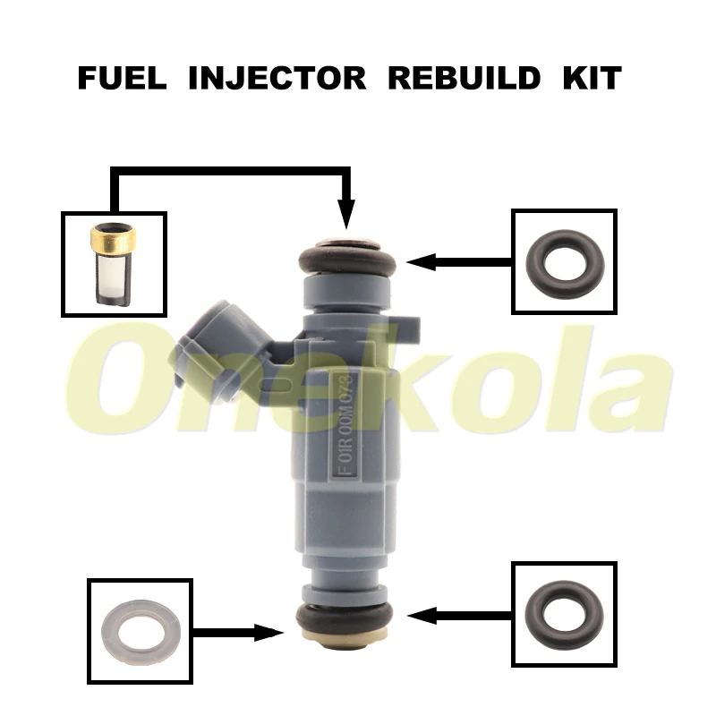 

Fuel Injector Repair Kits for Mazda Prorege 2001-2003 Engine Injection F01R00M073