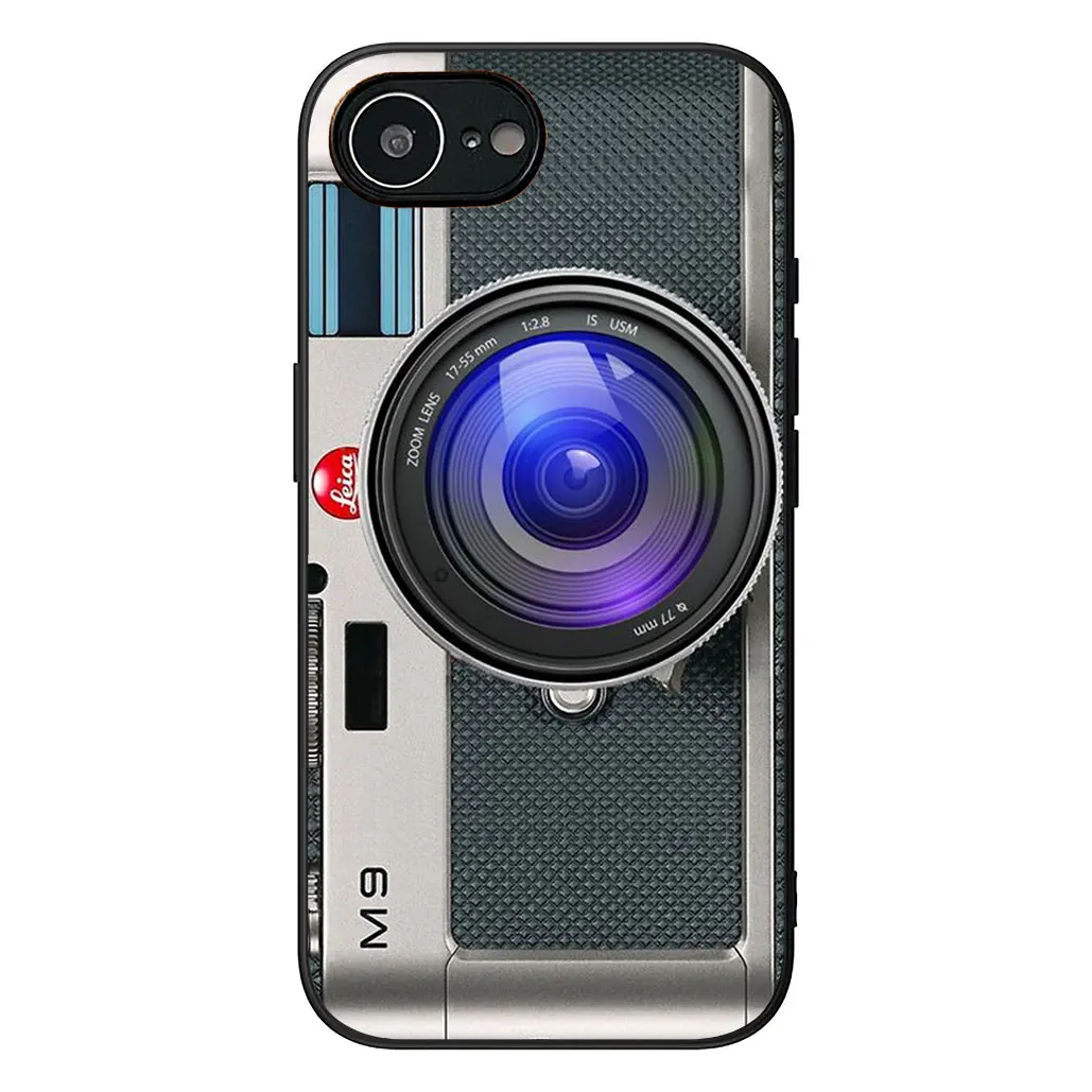 Vintage Cassette Tape Design Retro Camera Phone Case