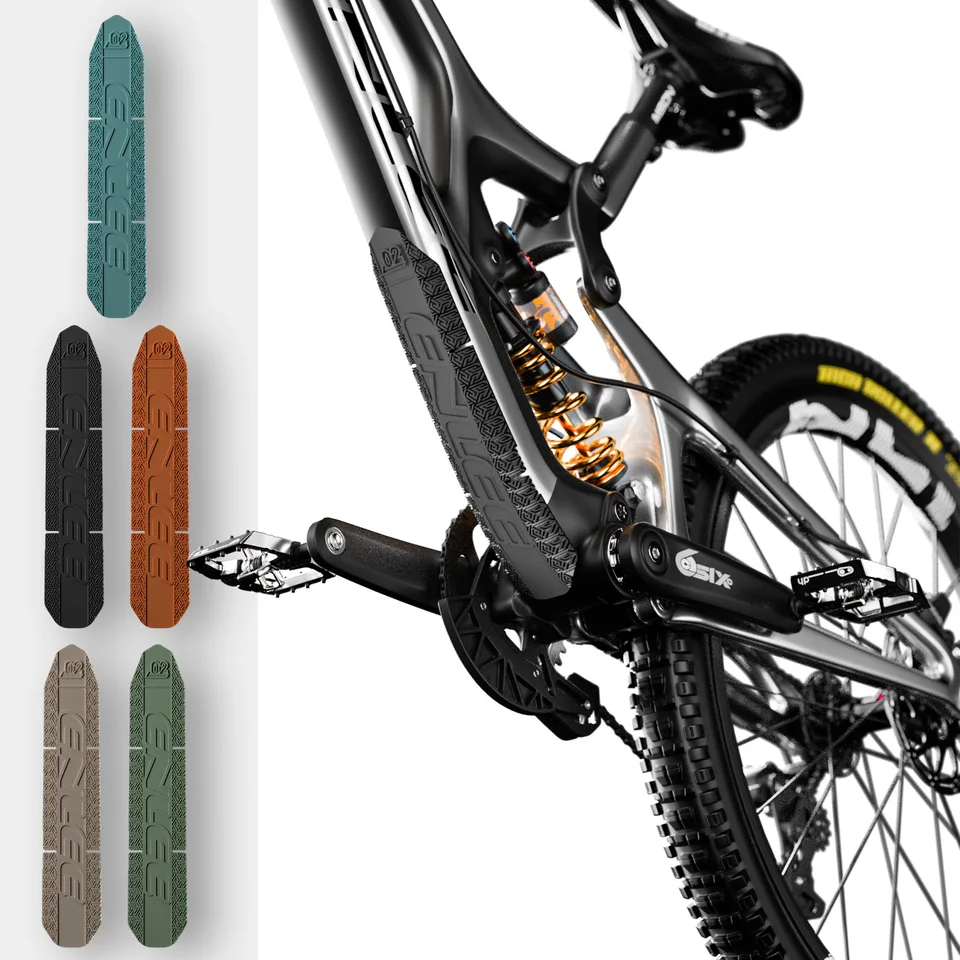 Autocollants de protection efficaces pour cadre de vélo en silicone résistant