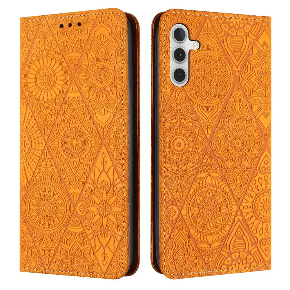 Premium Magnetic Leather Flip Wallet Phone Case and Cover