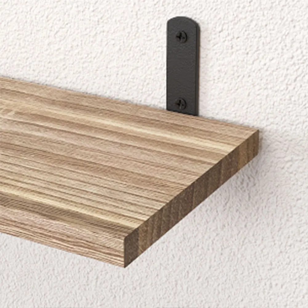 4PCS Floating Bathroom Shelf Decorative Floating Book Shelf Multipurpose for Bedroom Living Room