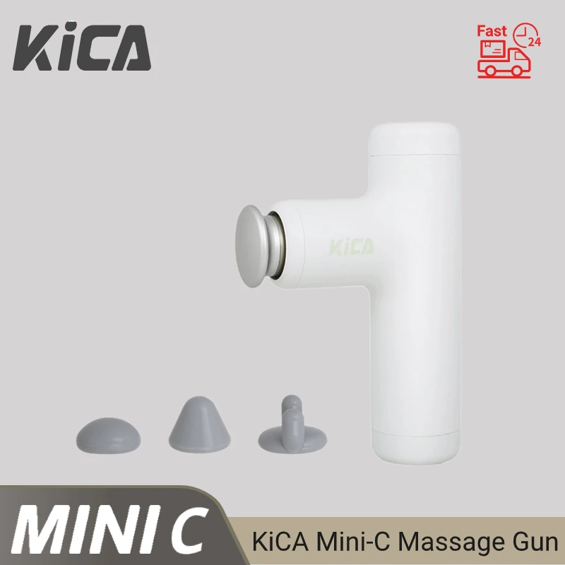 

Мини-массажный пистолет KICA, умный Массажер для мышц, портативный пистолет для ухода за здоровьем, фитнеса, снятия боли в мышцах, расслабления тела