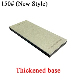 Enhanced Non-slip Base Diamond Sharpening System with 15° Whetstone and Leather Polisher - Ships within 24 hour (New Style 150 Grit)