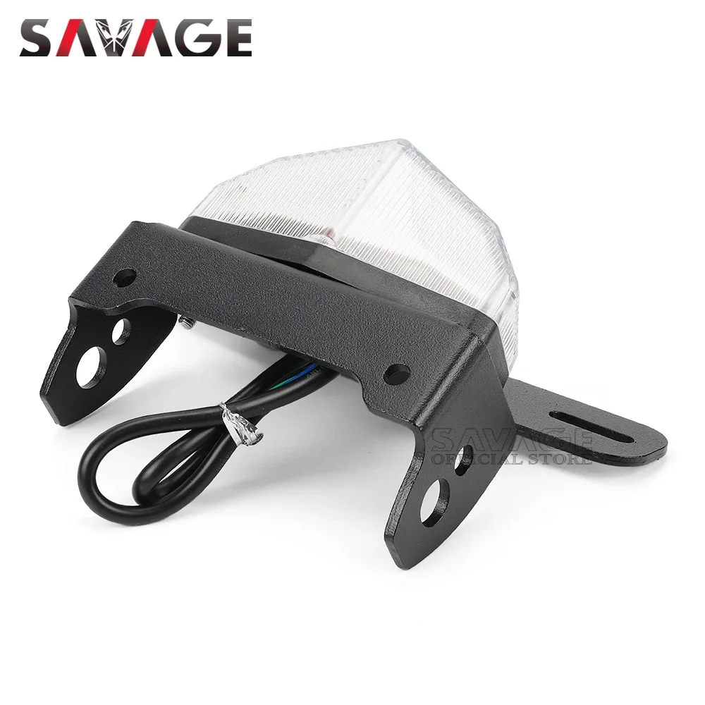 DRZ400 License Plate Holder LED Turn Signal for SUZUKI DRZ400SM DRZ 400 SM/S/E Motorcycle