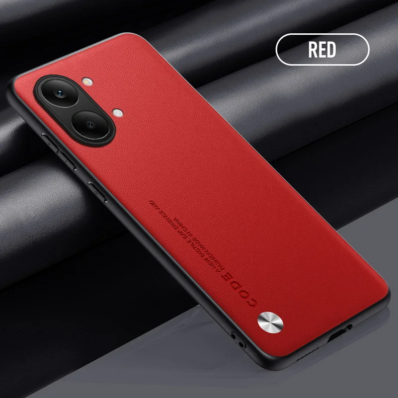 Sophisticated Plain Leather Protective Case