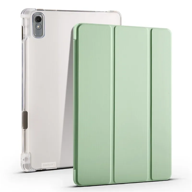 para Lenovo Tab P11 2nd Gen Case com Suporte de Caneta Trifold pu Couro Soft Back Stand Tablet para Lenovo Tab P11 Gen Tb350fu Case - Imagem 3