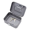 Metal Money Box with Key Lock Money Saving Box 4.53x3.78x2.28inch Coin Container Small Storage Box for Adults and Kids 5