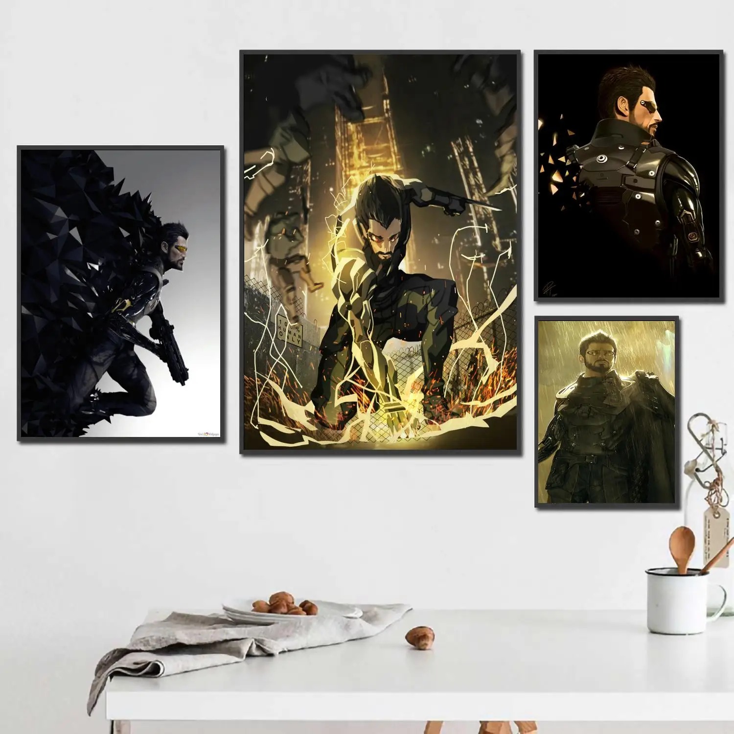 

Deus Ex Human Revolution Game 24x36 Decorative Canvas Posters Room Bar Cafe Decor Gift Print Art Wall Paintings