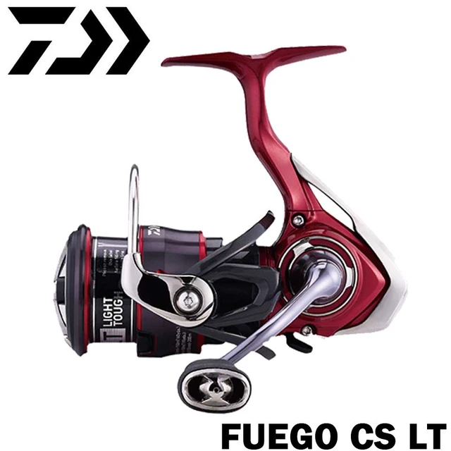 2021 DAIWA Fishing Spinning Reel FUEGO CS LT 1000-6000 Fishing Reels  5KG/10KG/12KG Power