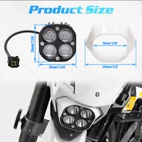 ⁦פנס ראשי מתכונן לאופנועים מחוץ לכביש פנסי ראש עבור Sur-Ron Ultra Bee⁩ – תמונה ⁦2⁩