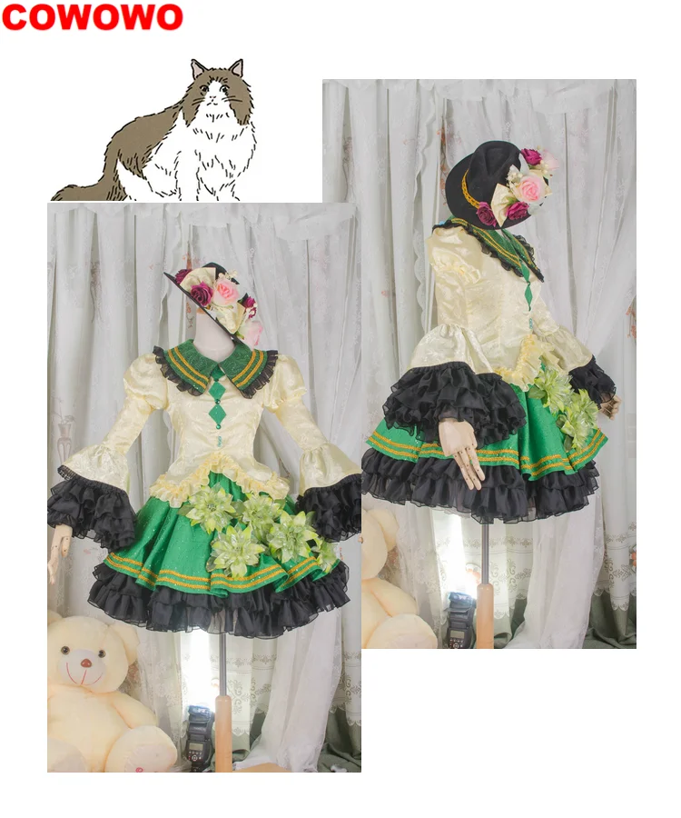 

COWOWO Touhou Project Komeiji Koishi Dress Cosplay Costume Cos Game Anime Party Uniform Hallowen Play Role Clothes Clothing