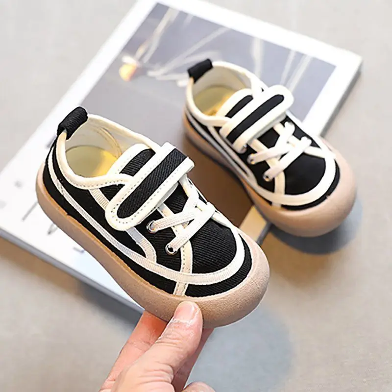 

Children's soft soles kindergarten baby shoes Casual shoes Children's canvas shoes