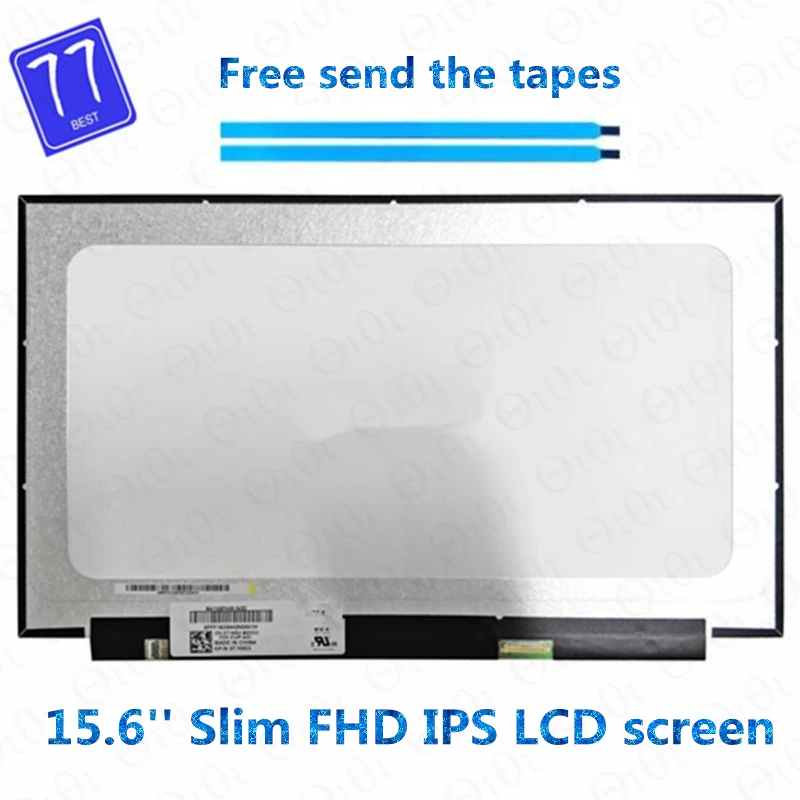 

Original 15.6" Slim FHD IPS LCD Screen NV156FHM-N3D FHD 1920*1080 eDP 30 pins Laptop LCD SCREEN Replacement matrix panel