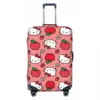 Hello Kitty Apple Strawberry Flower Pattern-bayingimg Suitcase Cover Vacation Business Fun Luggage Supplies Protector 2