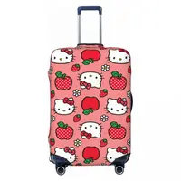Hello Kitty Apple Strawberry Flower Pattern-bayingimg Suitcase Cover Vacation Business Fun Luggage Supplies Protector 2