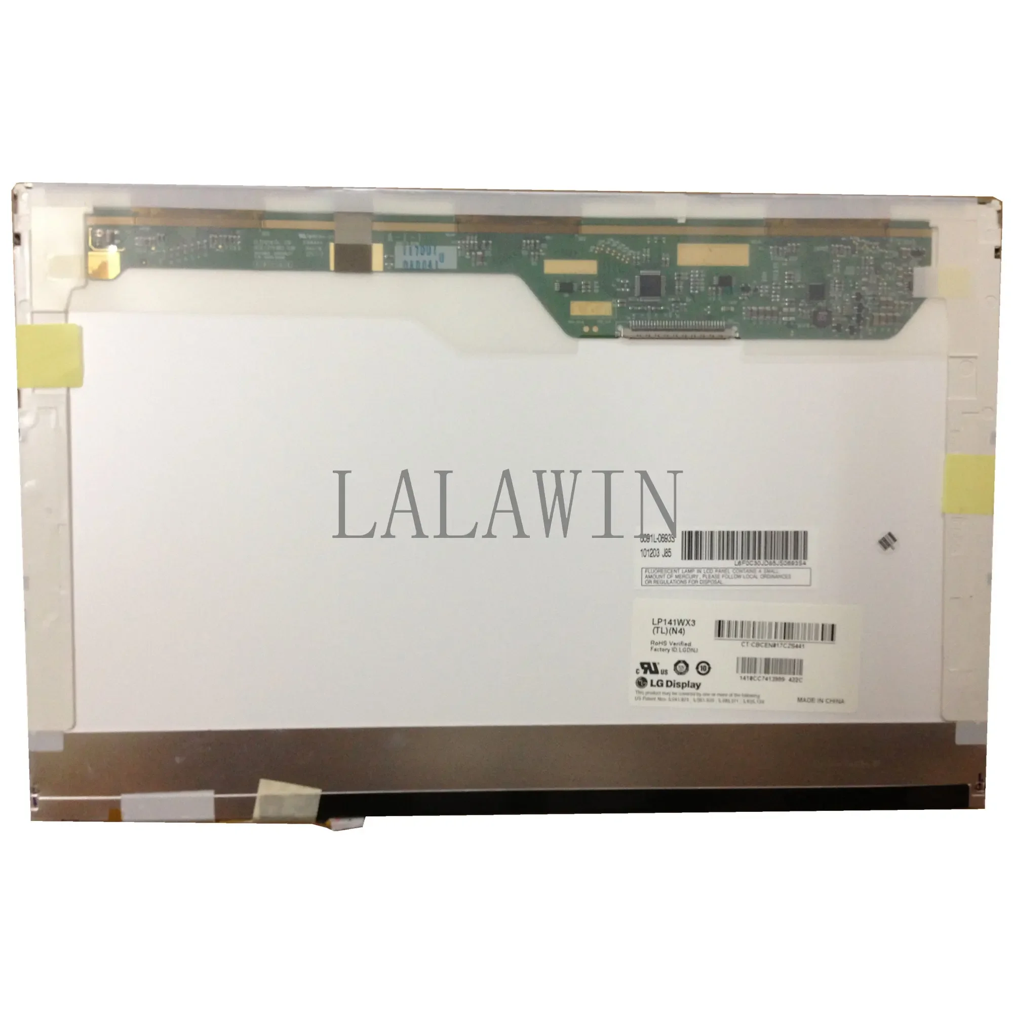 

ЖК-экран LP141WX3 TLN4 N1 B141EW04 V.4 V.5 D630 1427 14,1 дюймов 1280 × 800 30pin для ноутбука, сменная панель дисплея, матрица