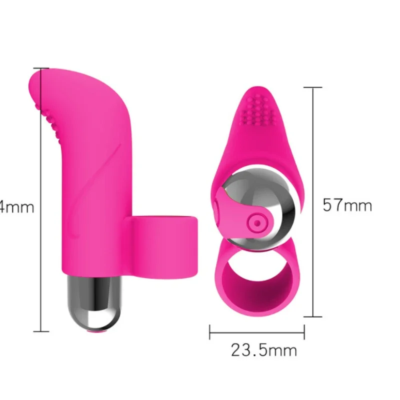 Vibrating Sex Toys 10 Modes Finger Vibrator Clitoris Massage G Spot Stimulation Rechargeable Vibrating Egg Women Masturbation