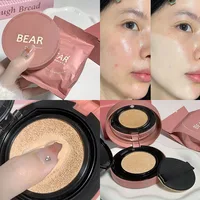 Moisturizing Concealer Air Cushion Compact Cream Skin Foundation Waterproof Brighten High Coverage Base Korean makeup Cosmetics 1