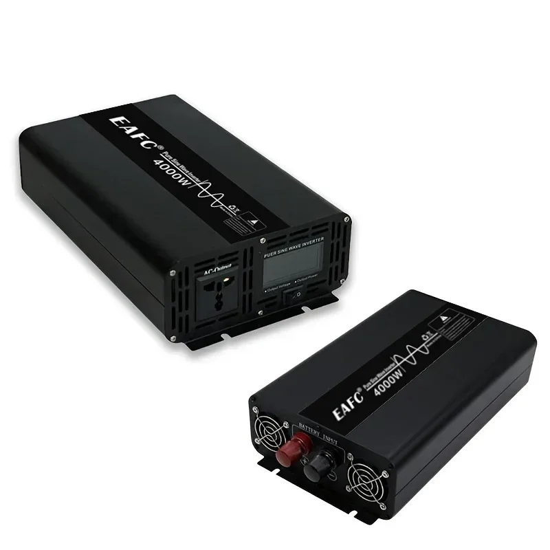 Pure Sine Wave Inverter 4000W 5000W 7000W Power DC 12V To AC 220V Voltage 50HZ Converter Solar Car Inverters pure sine wave inverter