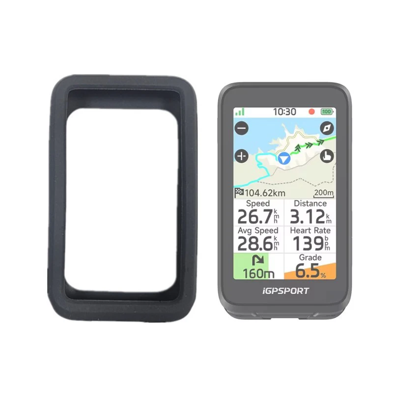 iGPSPORT BiNavi Air GPS 자전거 컴퓨터 스크린 보호 필름 커버 스킨 액세서리 용 실리콘 소프트 에지 쉘 보호 케이스