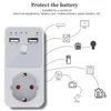 Programmable Countdown Timer Socket Electrical Intelligent 6HR Socket for USB Interface Switch with EU US UK FR Plug 3
