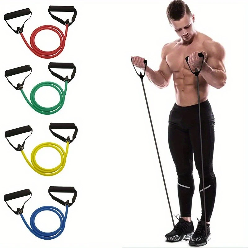 Enhanced Resistance Bands with Handles – Premium Exercise Bands for Strength Training and Home Workouts