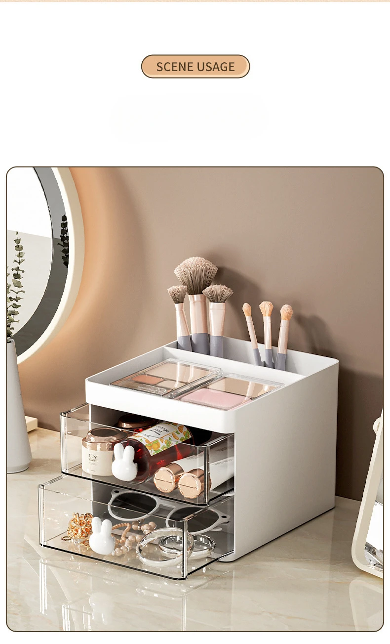 Pen holder desktop office desk student desk simple fashionable creative cartoon cute transparent