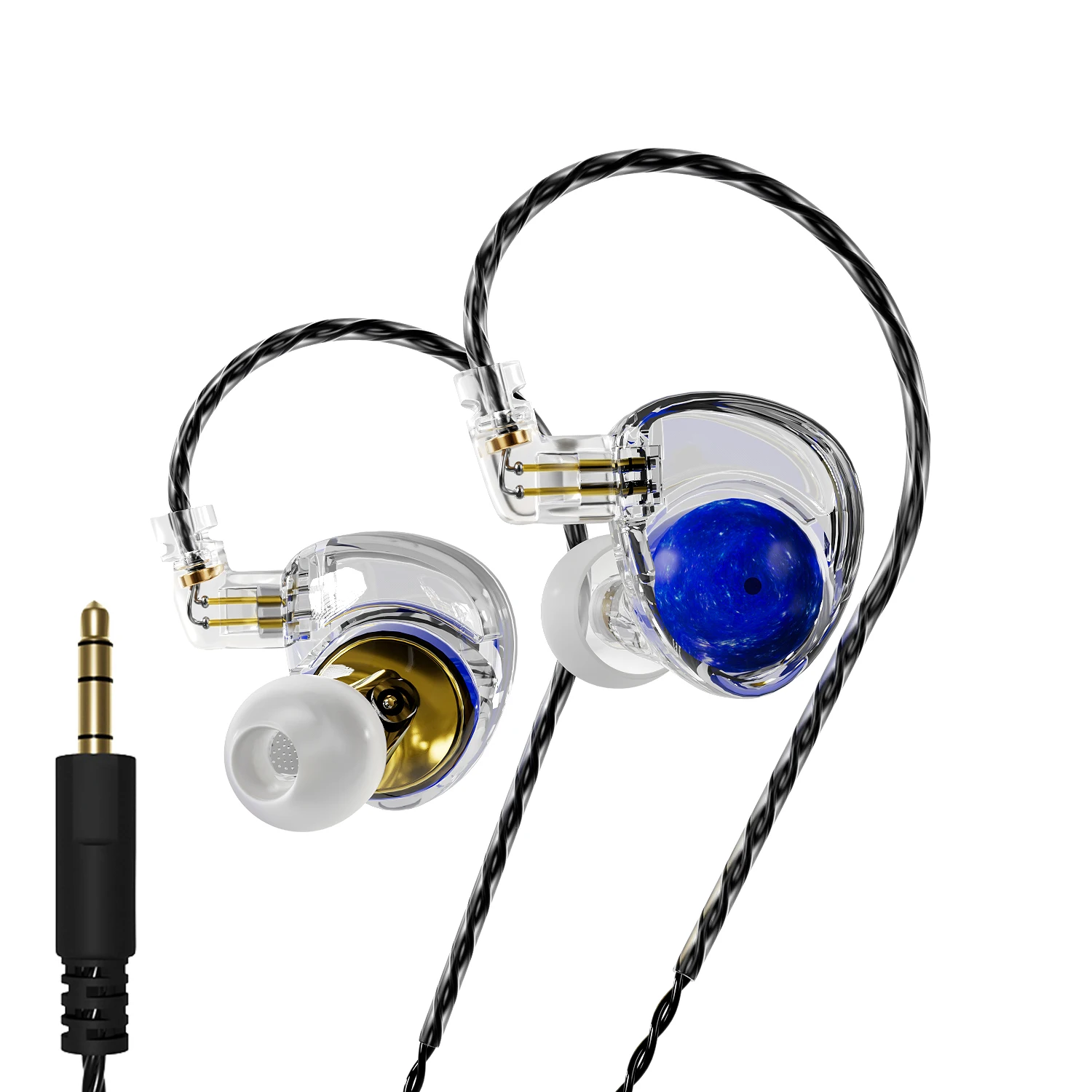 Premium HiFi Stereo Bass Sport Headphones with Detachable Cable