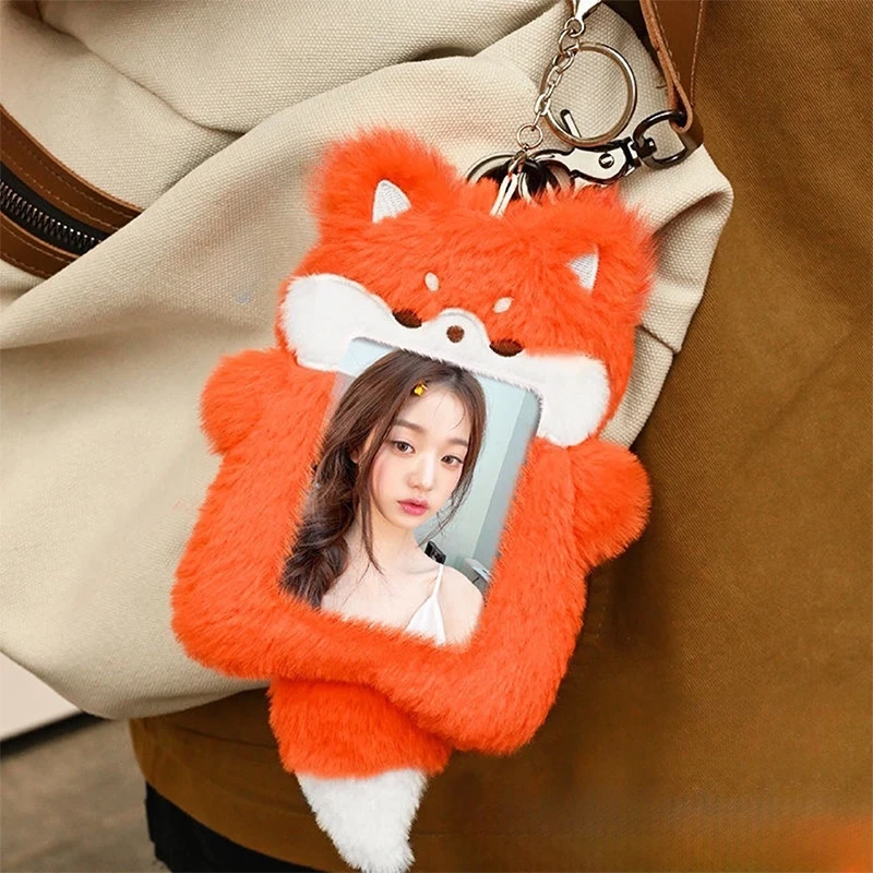 Plush Kpop Photocard Holder Kawaii Photocards Sleeves Cards Mini Collect Book Mini Photo Album Photcard Packaging Supplies photo album photo card holder photocard protector photocard holder photocards collection
