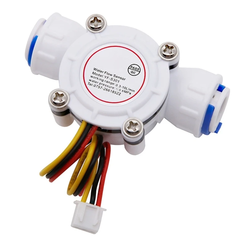 DN10 Water Flow Sensor Flowmeter 0.5-10L/min Fluidmeter Water Flowmeter Counter M4YD Easy Installation