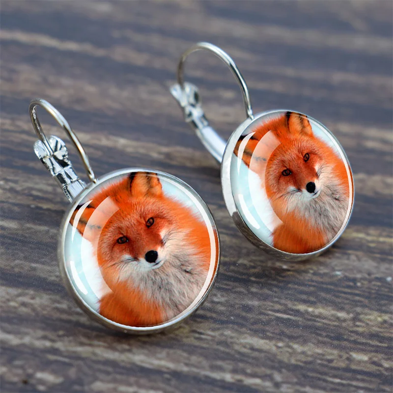 Bijoux boucle d'oreille renard - France