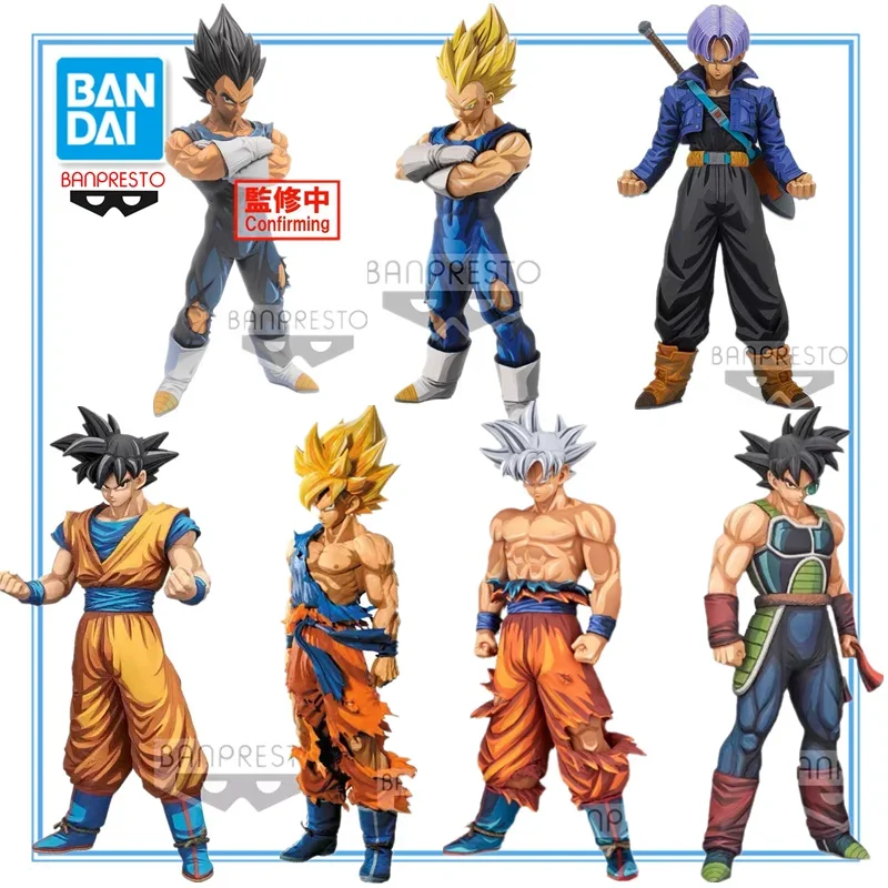 Disponibile Bandai Original Banpresto Dragon Ball Smsp Manga Dimensioni Goku Vegeta Burdock Trunks Action Figure Model Doll Toys