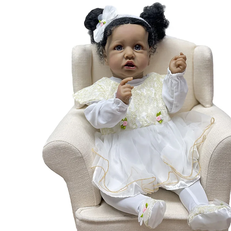 

50cm Reborn Baby Saskia Newborn Doll Kid's Doll Toys Gift for Birthday and Christmas