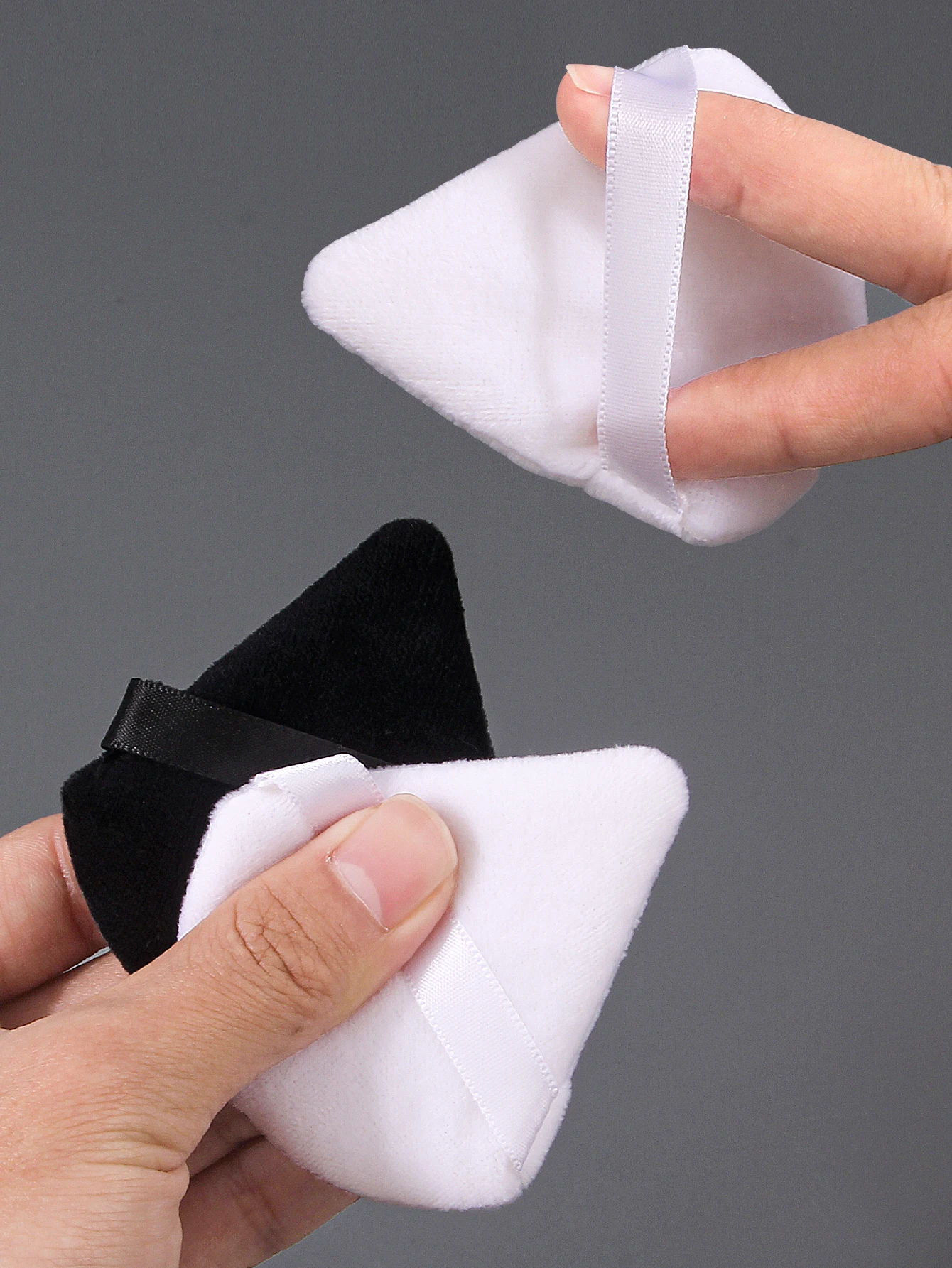 2PCS Triangle Makeup Sponge -Ultra-Soft & Washable -Wet or Dry, Perfect for Loose Powder, Foundation 5