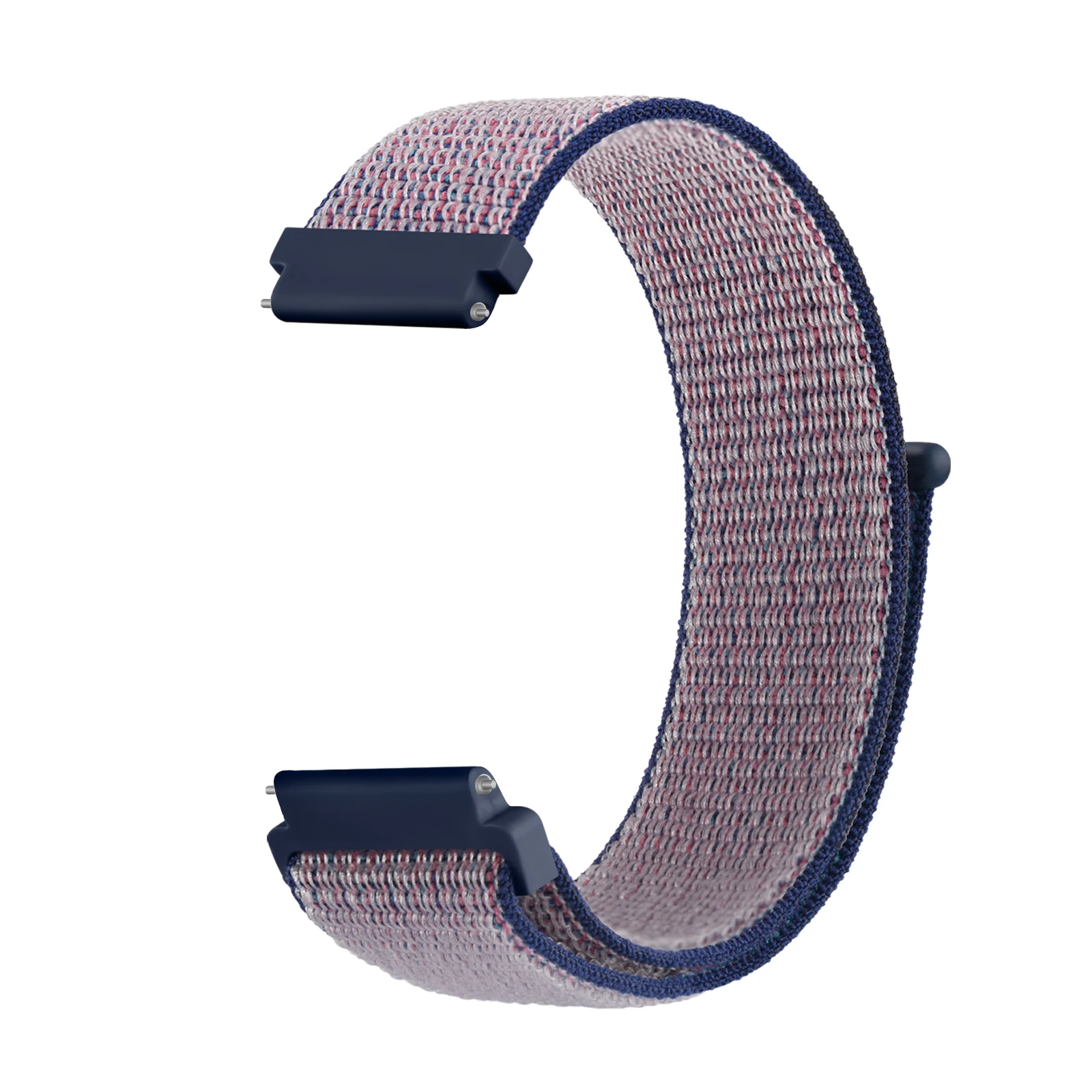Versatile Nylon Strap for Smartwatches – 18/20/22mm Width, Multiple Colors Available