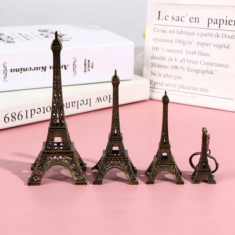 

1PC Architectural Miniature Model Home Interior Decoration Landmark Ornaments Eiffel Tower Decorative Crafts Gifts