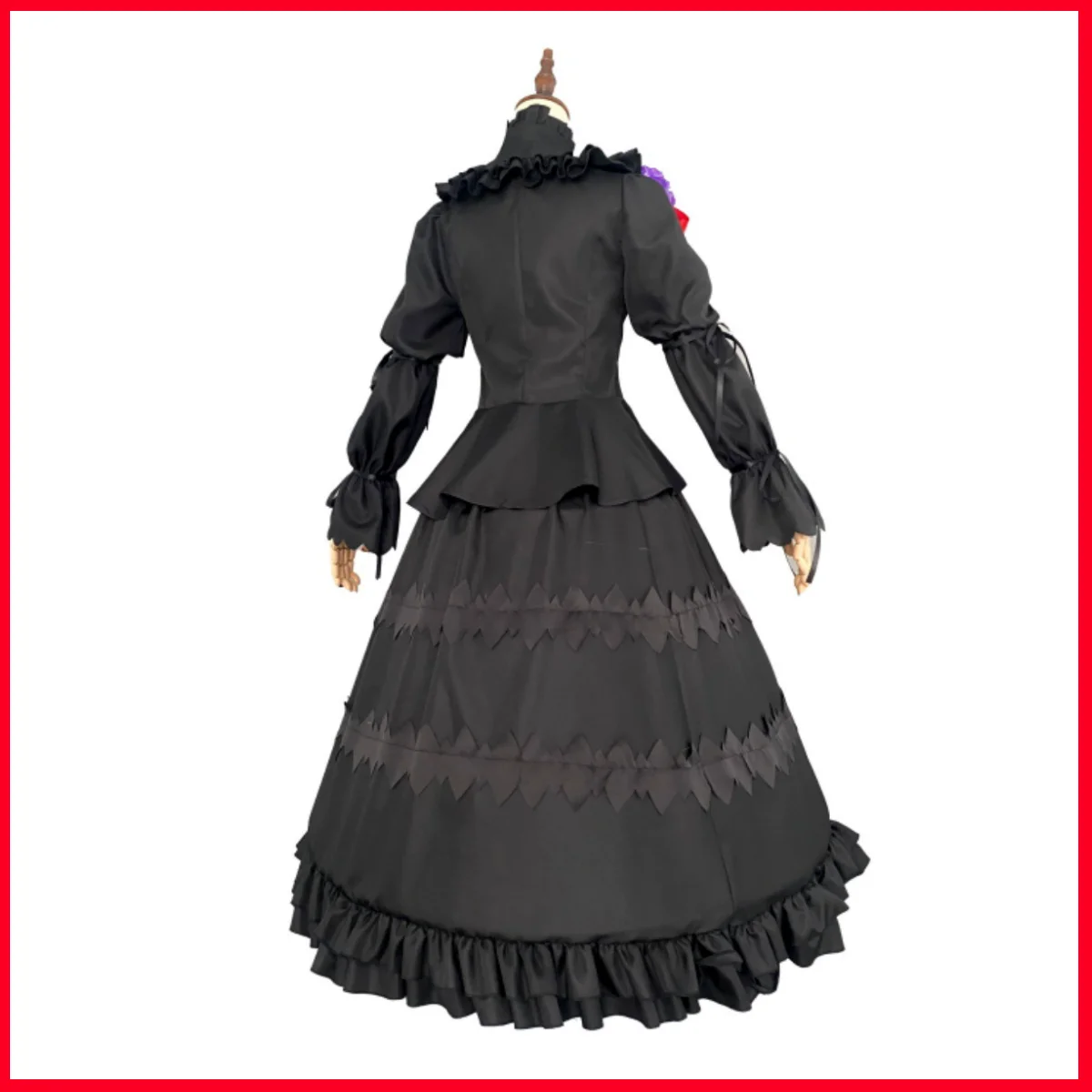 Date A Live: Tokisaki Kurumi (Nightmare Form) | Gothic Dress Cosplay Costume Set 29 Date A Live Tokisaki Kurumi Gothic Dress Cosplay Costume