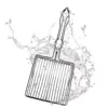 Stainless Steel Cat Litter Shovel Wooden Handle Shovel Easy To Clean Good-Looking Reduce Dust Suitable For Small Dog Toilets 5