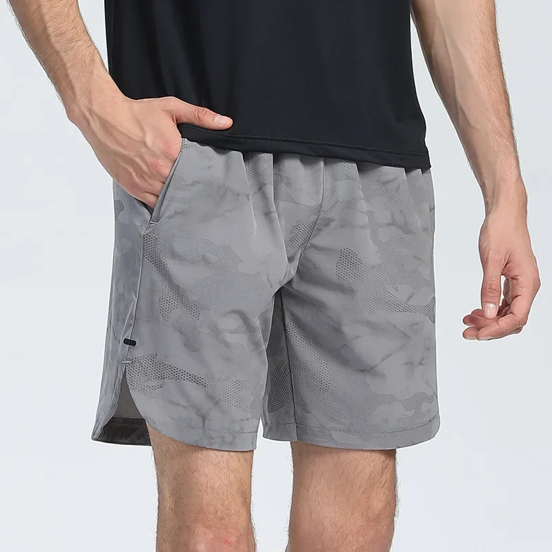 Quick-drying running pants and fitness pants streetwear gym shorts men