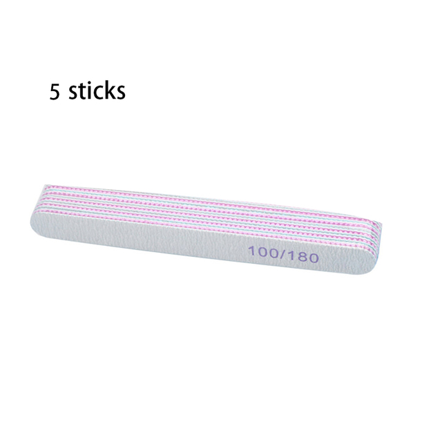 File 100 To 180 Manufacturers Buffs Lime-sand Nail Files 100x180 For Manicure Tools Professional Filer Touch Nail Remove