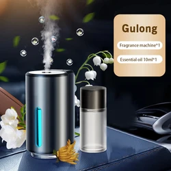 Enhanced Aromatherapy Car Diffuser with Adjustable Fragrance and Humidifier Features (GulongX1)
