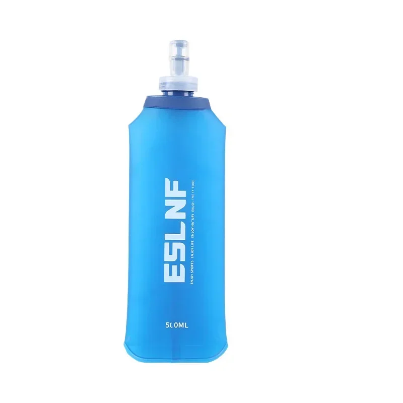 Sports Water Bottle 500ml Outdoor Sport Camping Running Sport Bicycle Soft Water Bottle Folding TPU Soft Flask Water Bag portable water bottle sports water bag