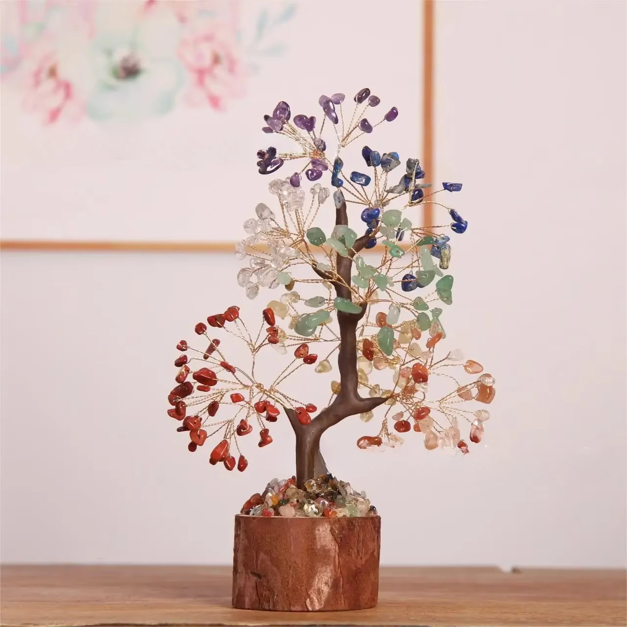 bureau, accessoires de voiture Arbre de Vie en Pierre Ornement Base de bureau, accessoires de voiture Arbre de Vie en Pierre Ornement Base de