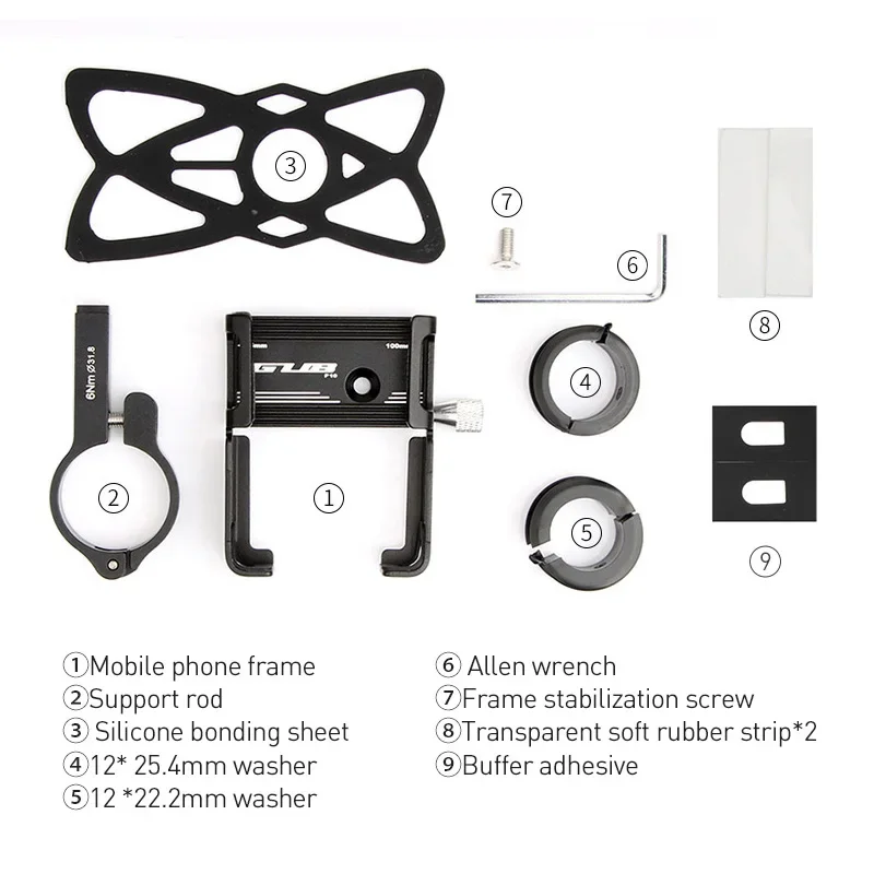 GUB P10 Aluminum Alloy Bicycle MTB Bike Road Bicycle Mobile Phone Holder For E Bike Motorcycle M365 Phone Stand Mount bicycle accessories,bicycle bracket