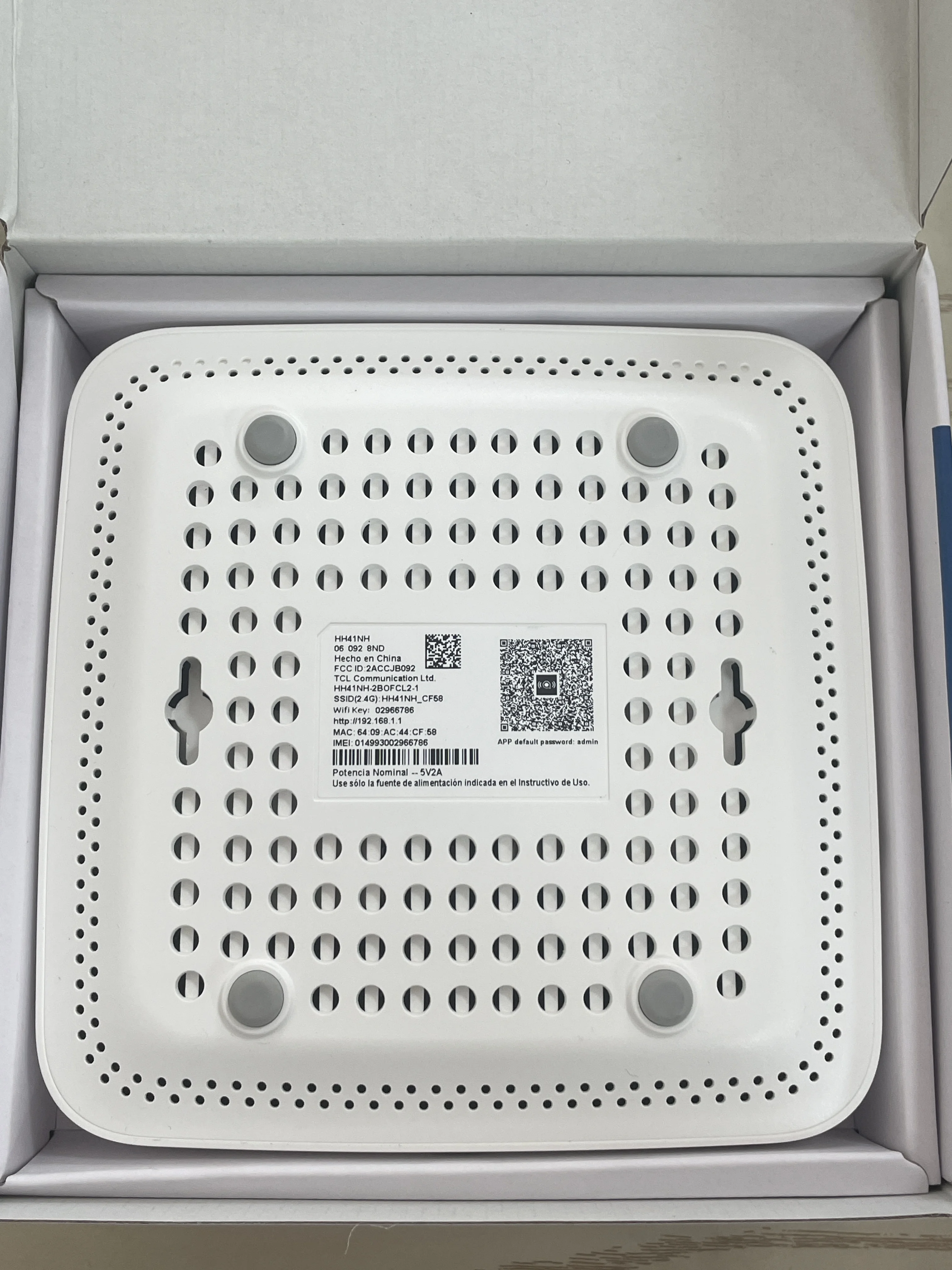 Alcatel Router ZEARTS HH41NH Link Hub 4G LTE Unlocked Worldwide
