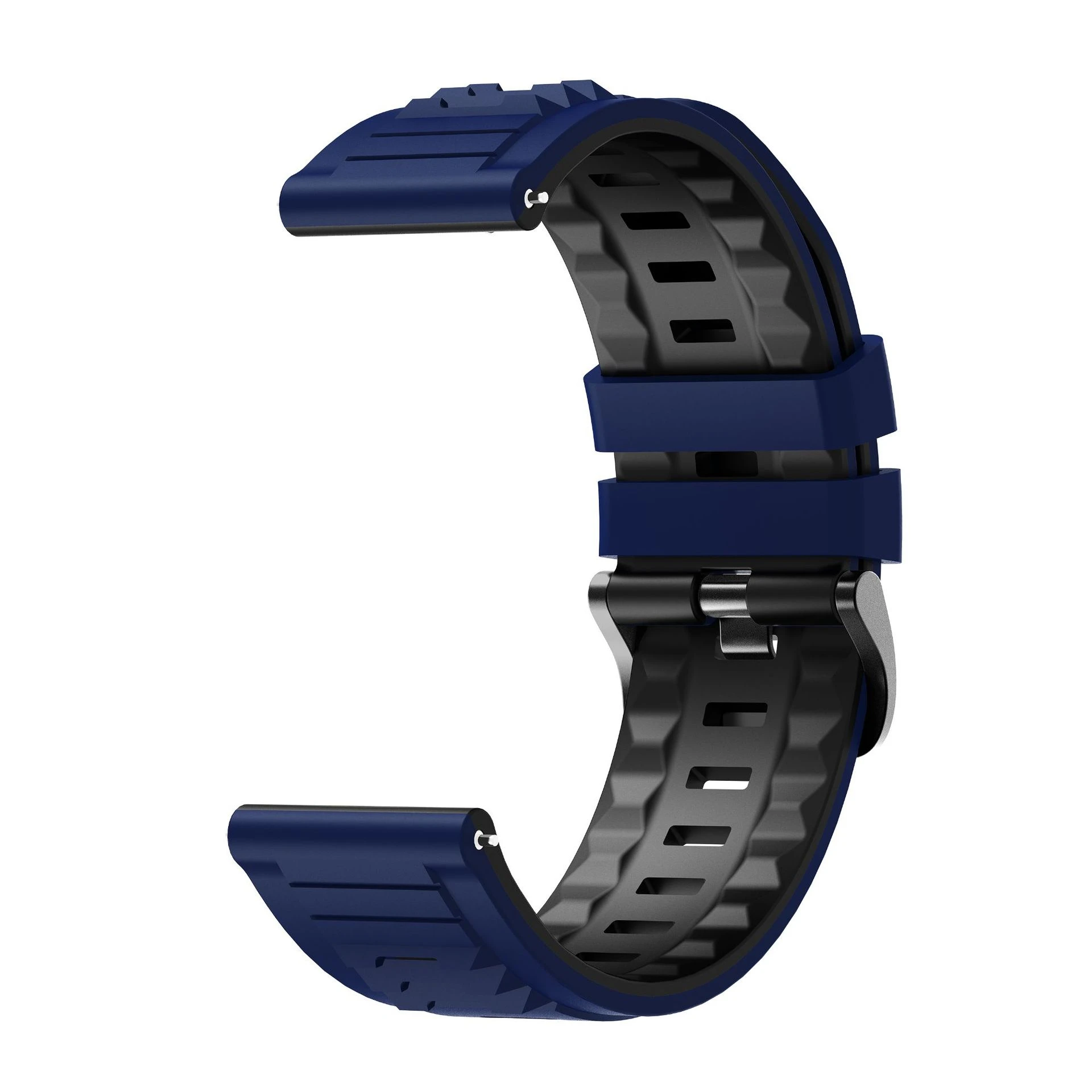 High-Performance 22mm Sport Silicone Watch Strap Replacement Bracelet