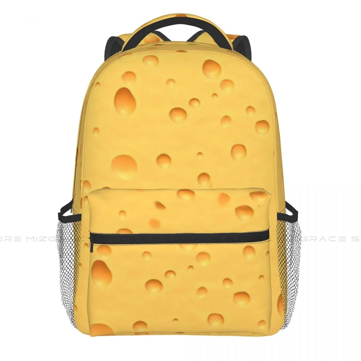 

Рюкзак Swiss Cheese для любителей еды, повседневная школьная сумка с художественным принтом для студентов, дорожные сумки для женщин и мужчин, рюкзак для ноутбука