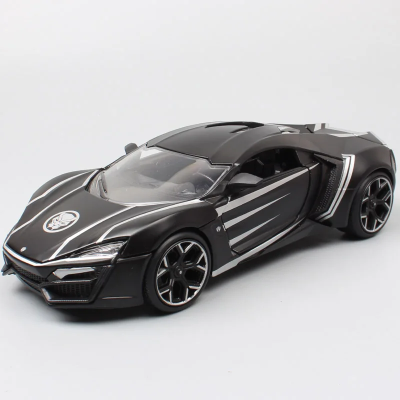 

Jada 1:24 Scales Lykan HyperSport Supercar Diecasts Toy Vehicles Sports Metal Auto Car Models Miniature For Collection Black Z11