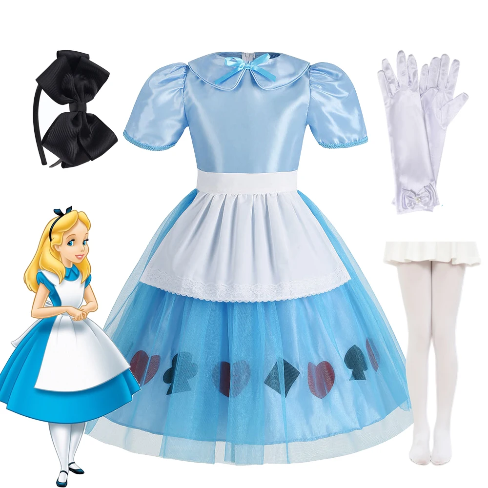 Disney Alice In Wonderland Costume For Kids — free download